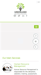 Mobile Screenshot of greenlanduae.com